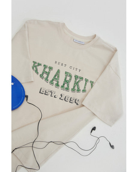 T-Shirt Kharkiv beige