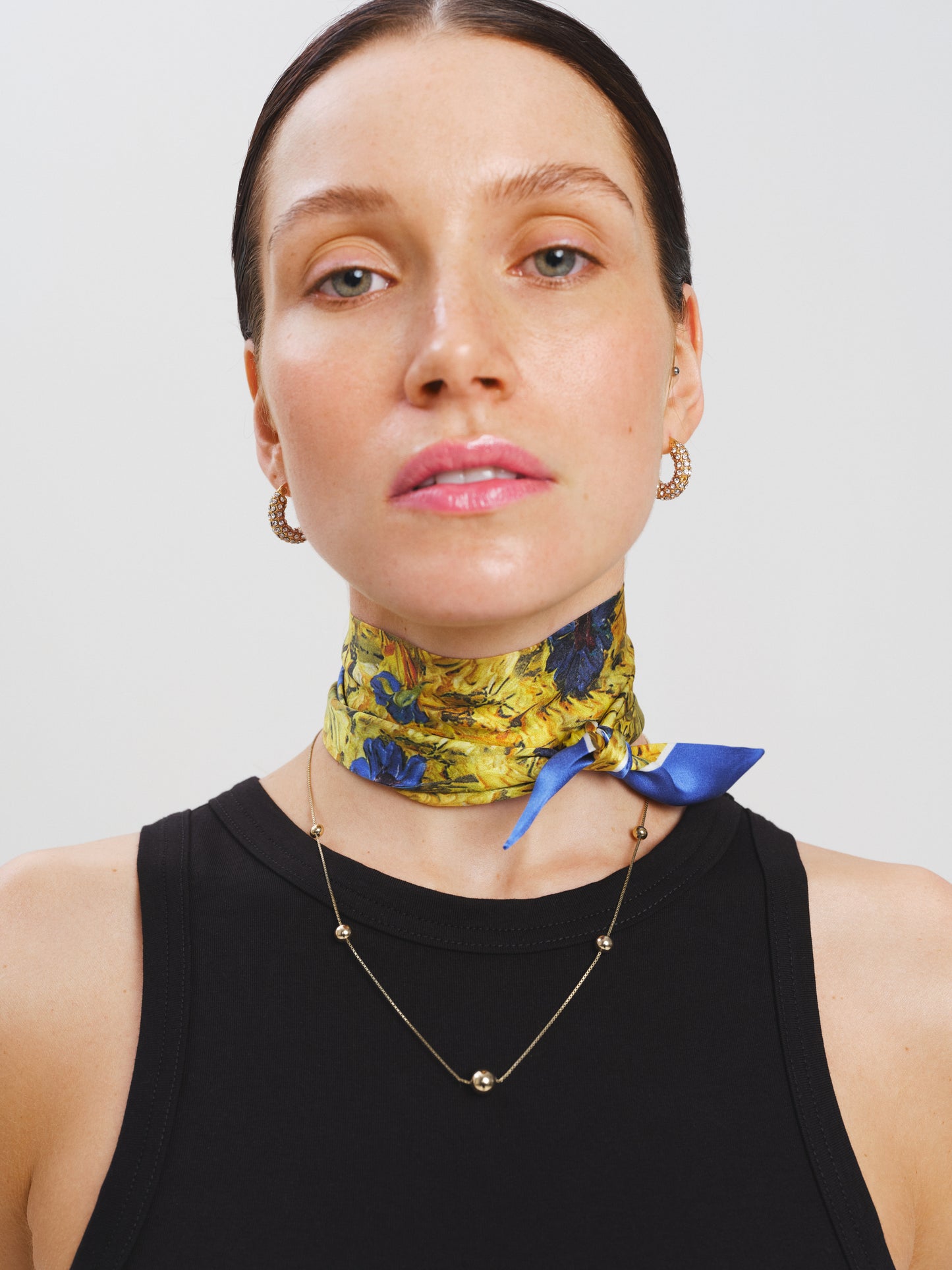 Silk twill "Courage"