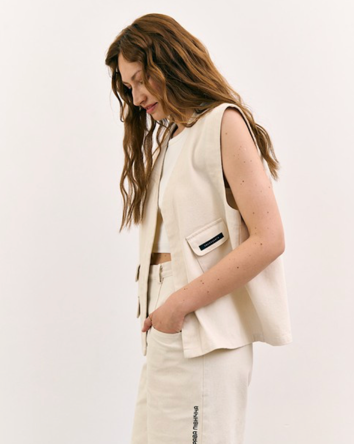 Молочний жилет колекції Скрипниківка