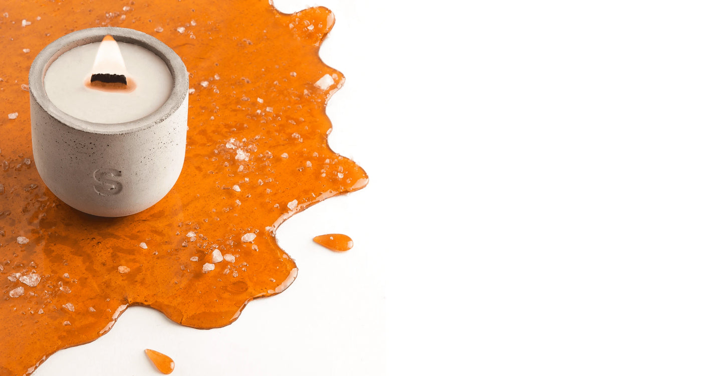 CANDLE SALTED CARAMEL