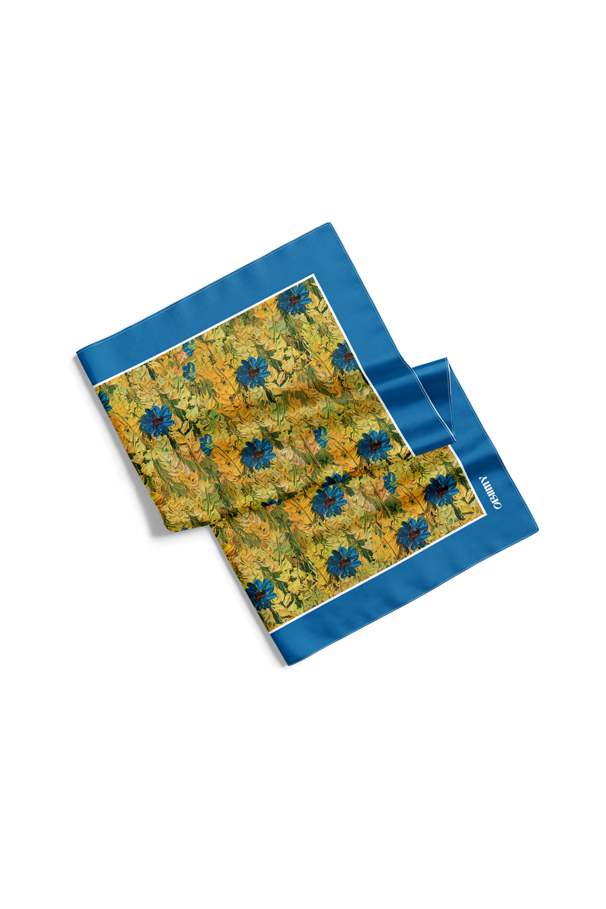 Silk scarf "Courage"