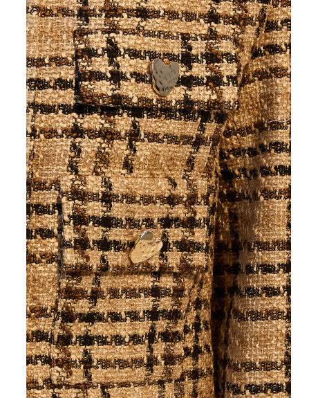 Classic tweed jacket ( brown)