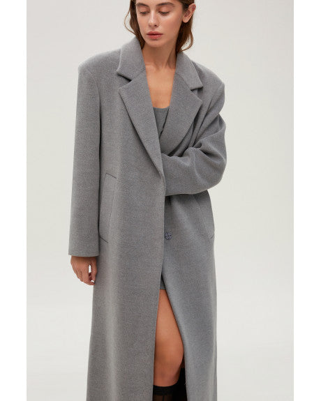 Maxi coat (grey)