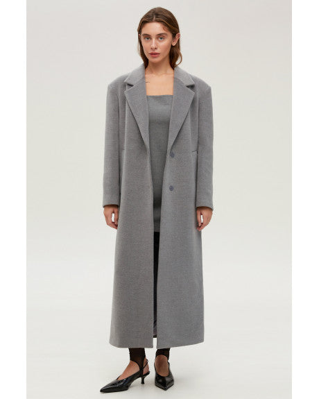 Maxi coat (grey)