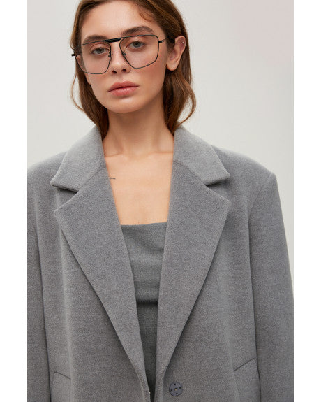 Maxi coat (grey)