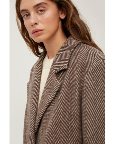 Maxi coat (brown)