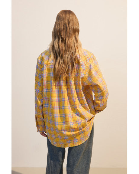 Shirt (yellow and blue)