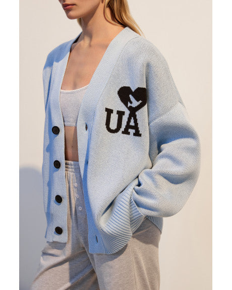 Cardigan UA blue