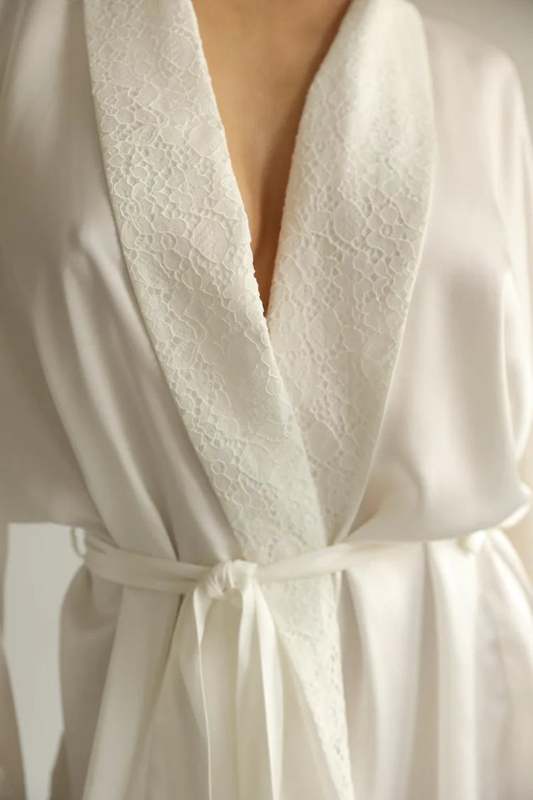 KIMONO ROBE - WHITE