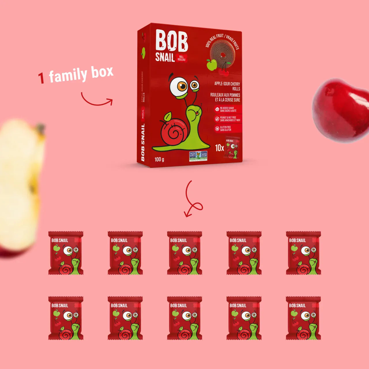 APPLE-SOUR CHERRY FRUIT ROLLS
