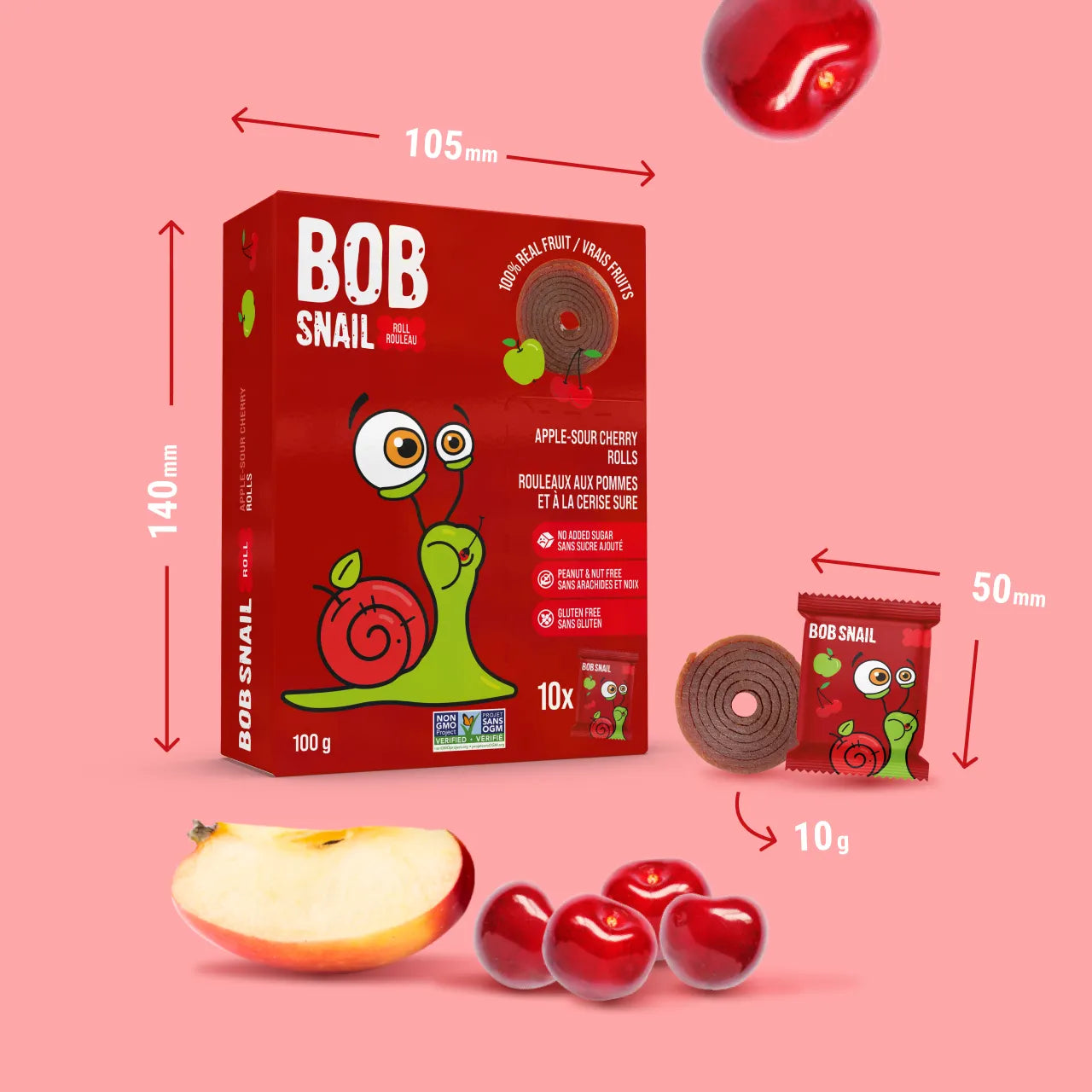 APPLE-SOUR CHERRY FRUIT ROLLS