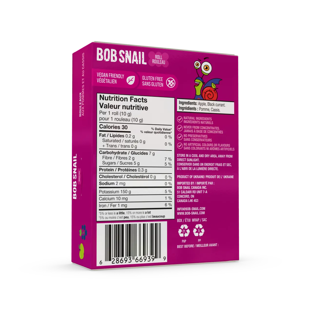 APPLE-BLACK CURRANT FRUIT ROLLS