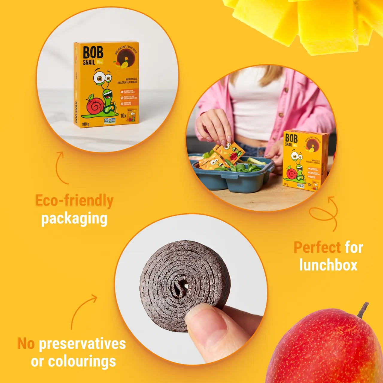MANGO FRUIT ROLLS
