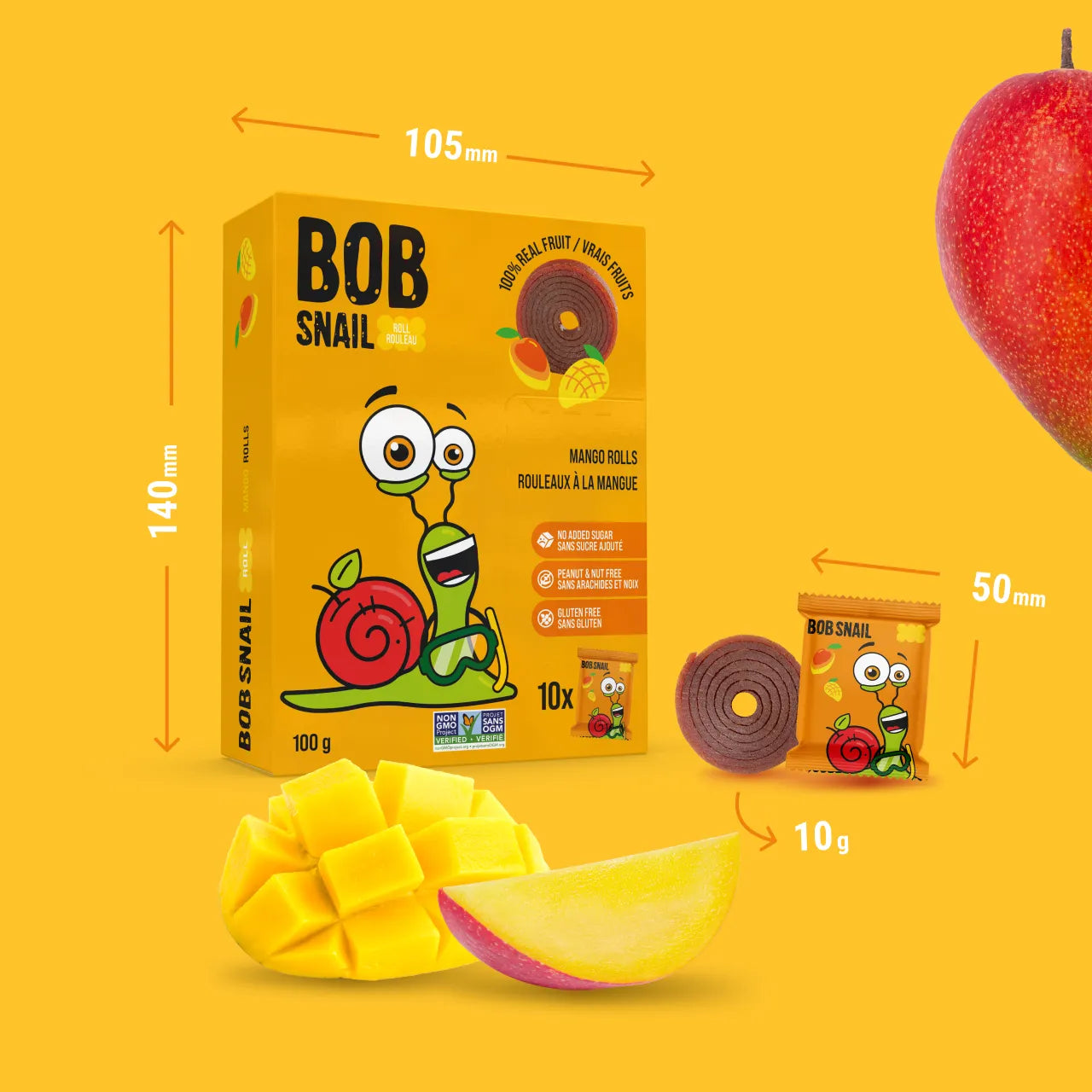 MANGO FRUIT ROLLS