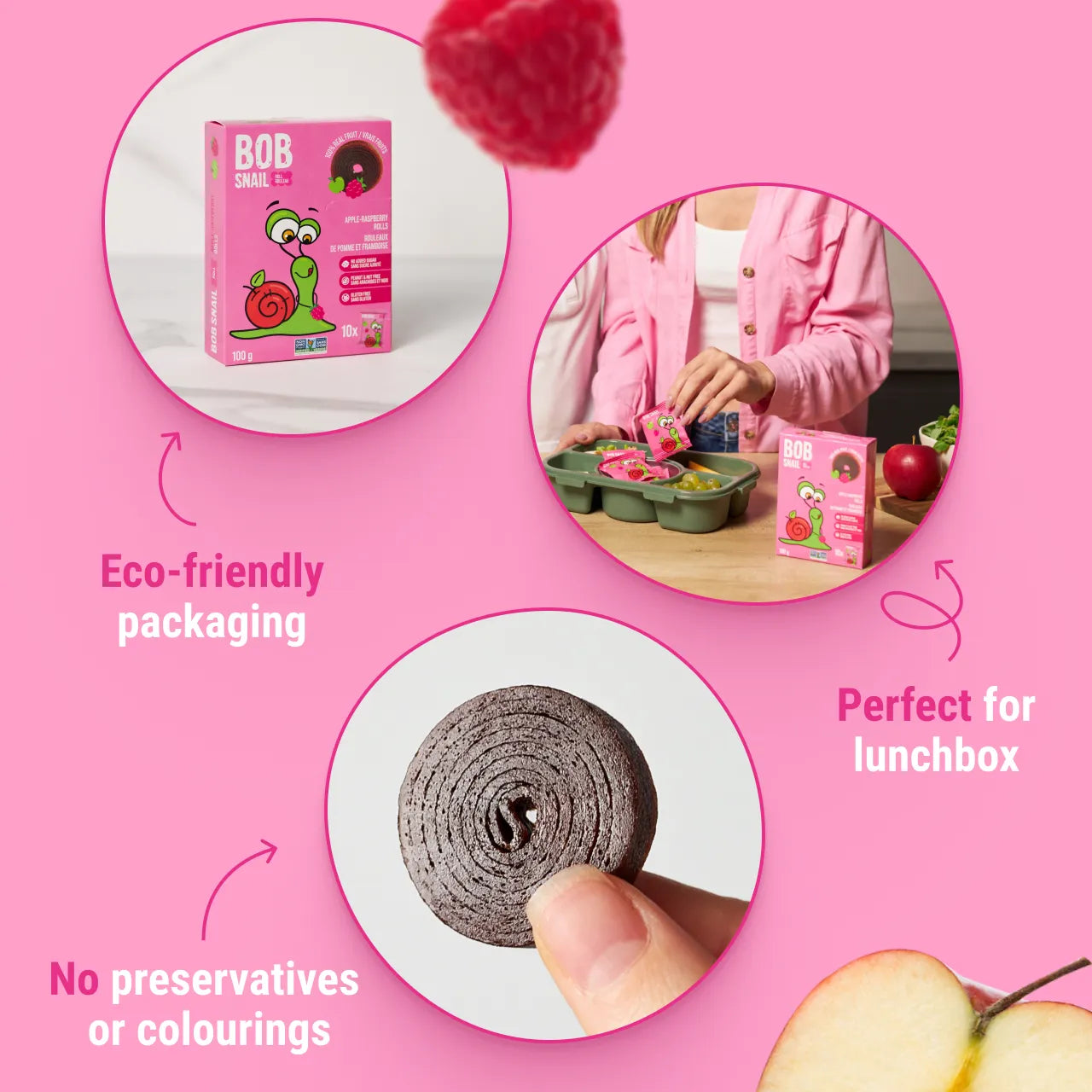 APPLE-RASPBERRY FRUIT ROLLS