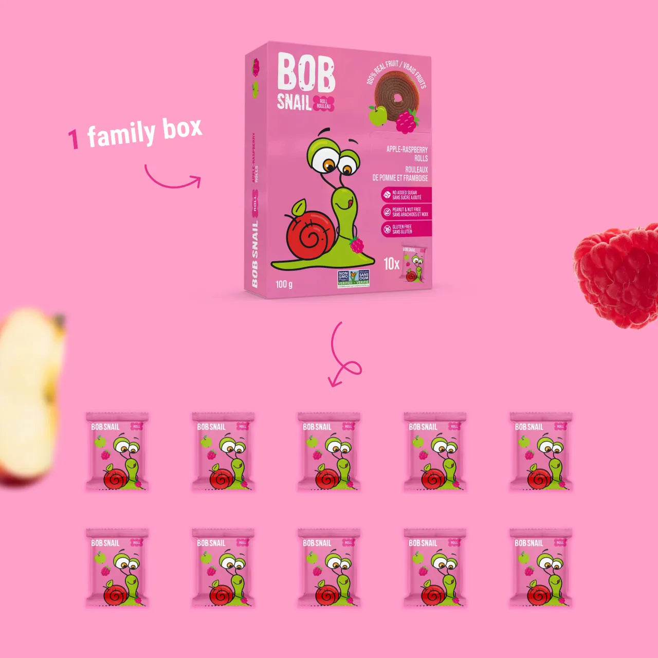 APPLE-RASPBERRY FRUIT ROLLS