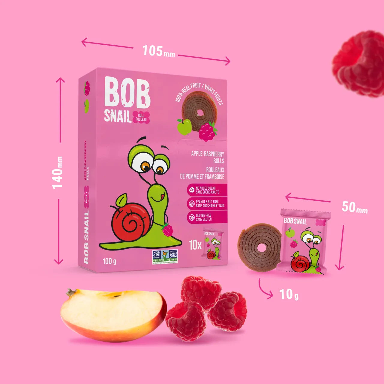 APPLE-RASPBERRY FRUIT ROLLS