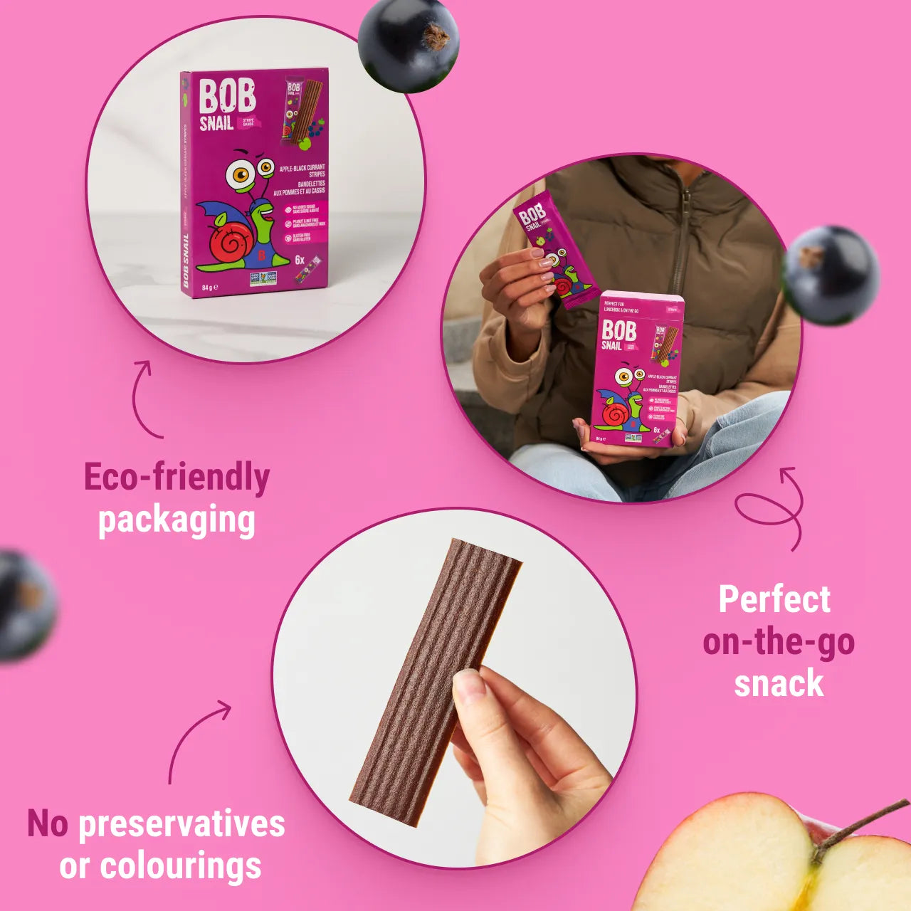 APPLE-BLACK CURRANT STRIPE