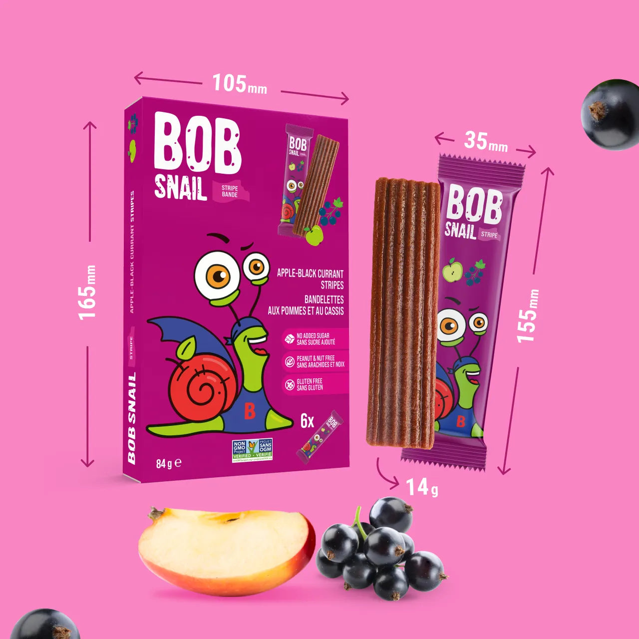 APPLE-BLACK CURRANT STRIPE