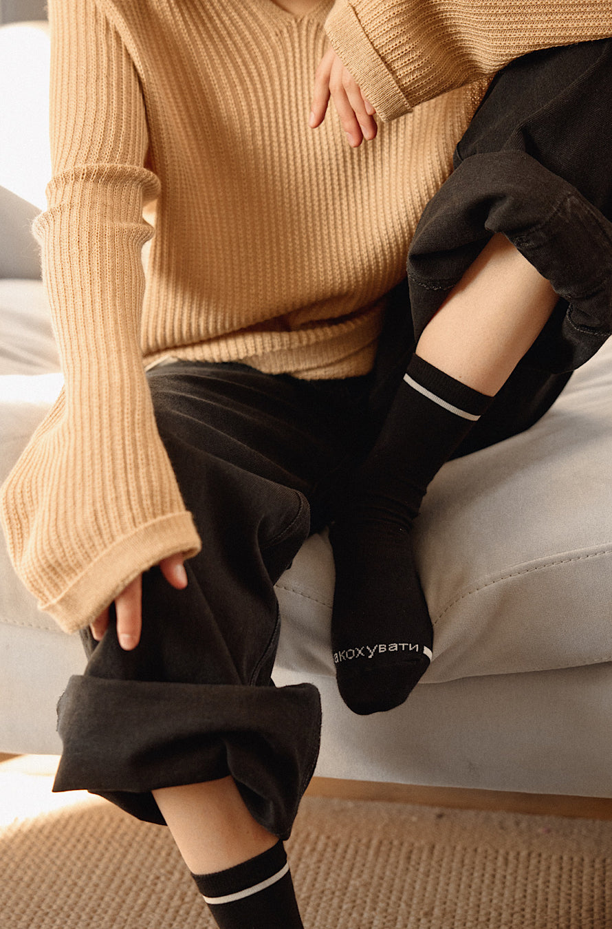 Socks Zakohuwaty black