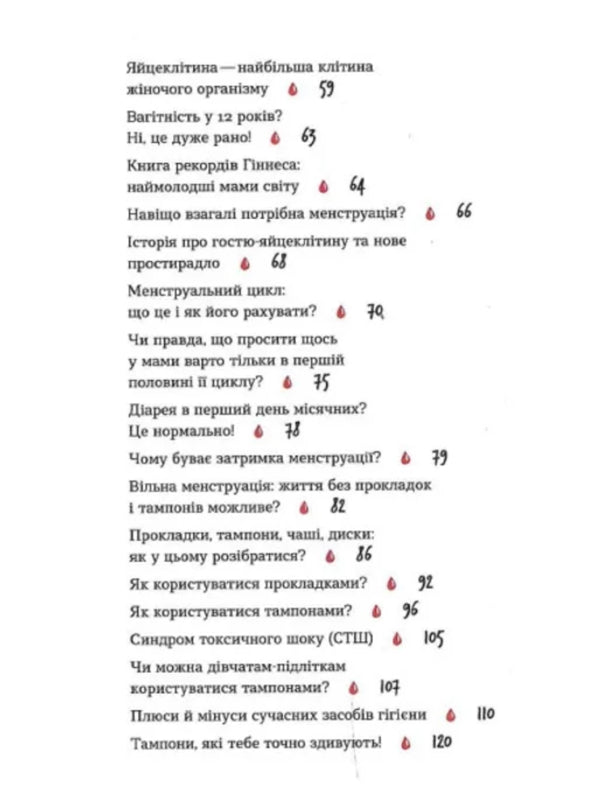 Книга «Без маячні про перші місячні»