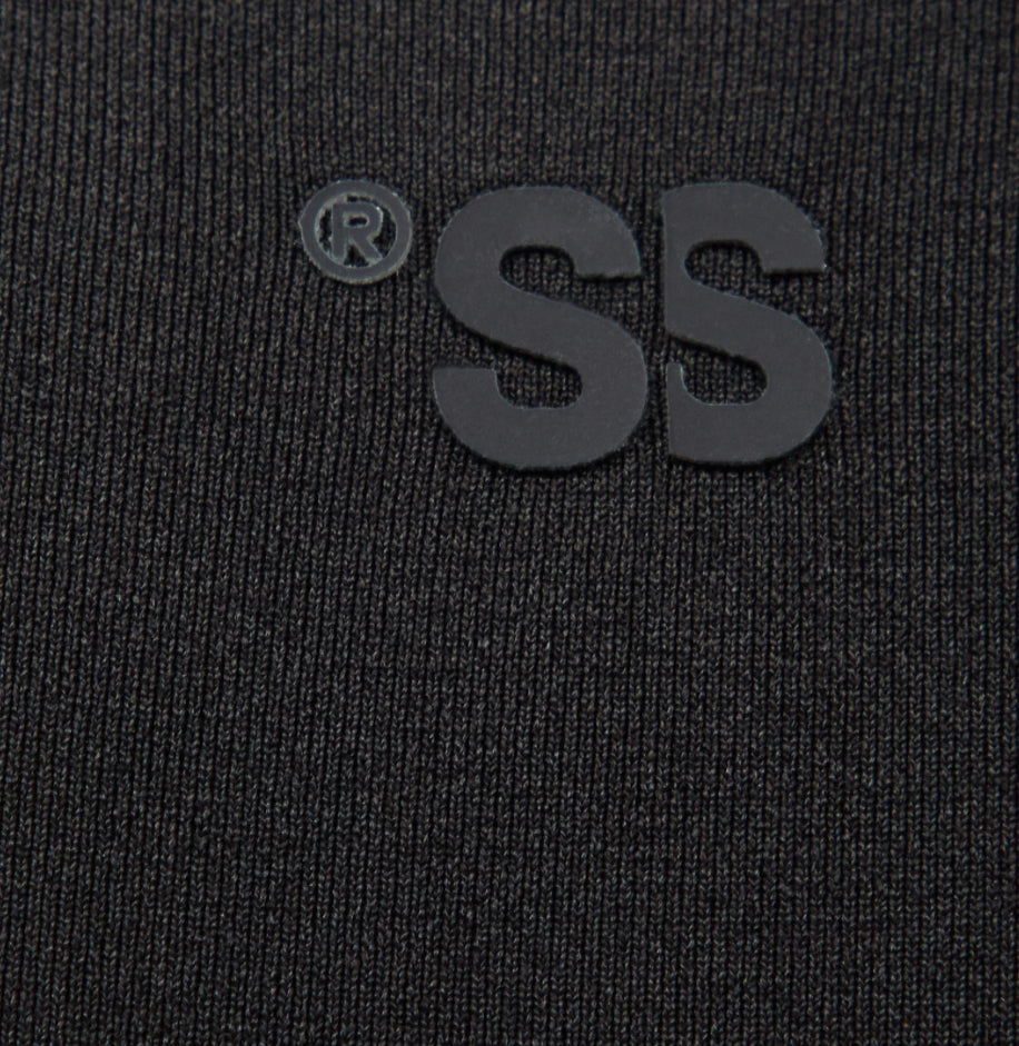SEAMLESS DARK GRAPHITE BODYSUIT