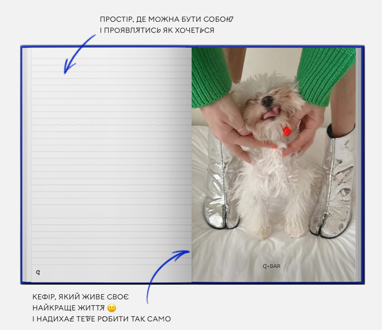 MENTAL BEAUTY NOTEBOOK (MIRROR SILVER)