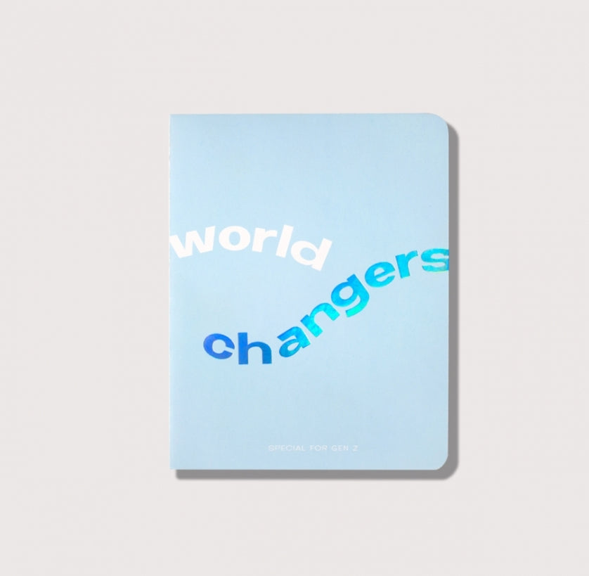 WORLD CHANGERS notebook