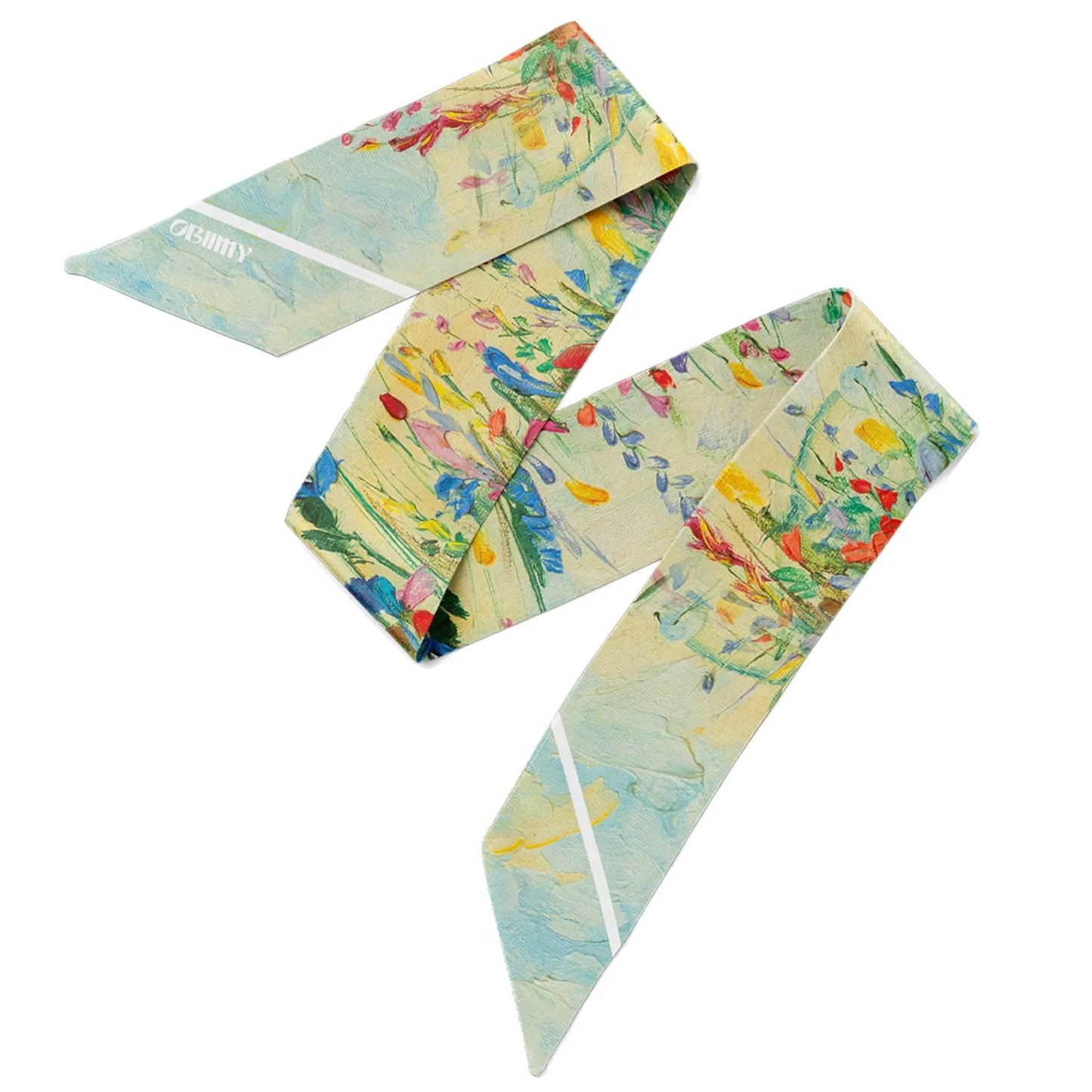 Silk twill "Summer Field"