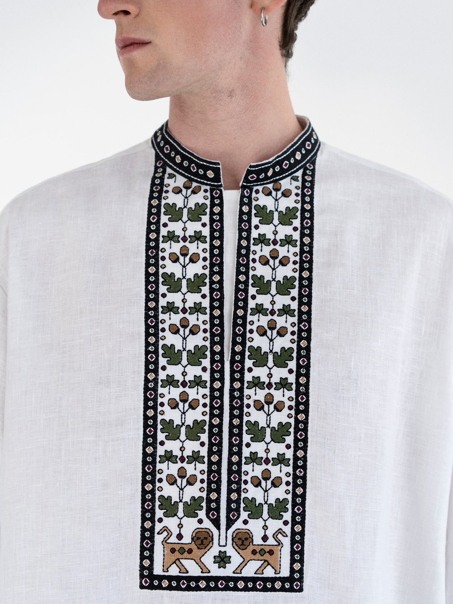 Men’s Embroidered shirt Great Britain