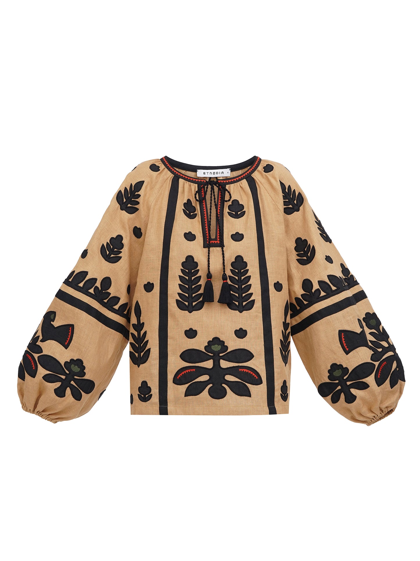 Linen embroidered shirt Korchynskyi Beige