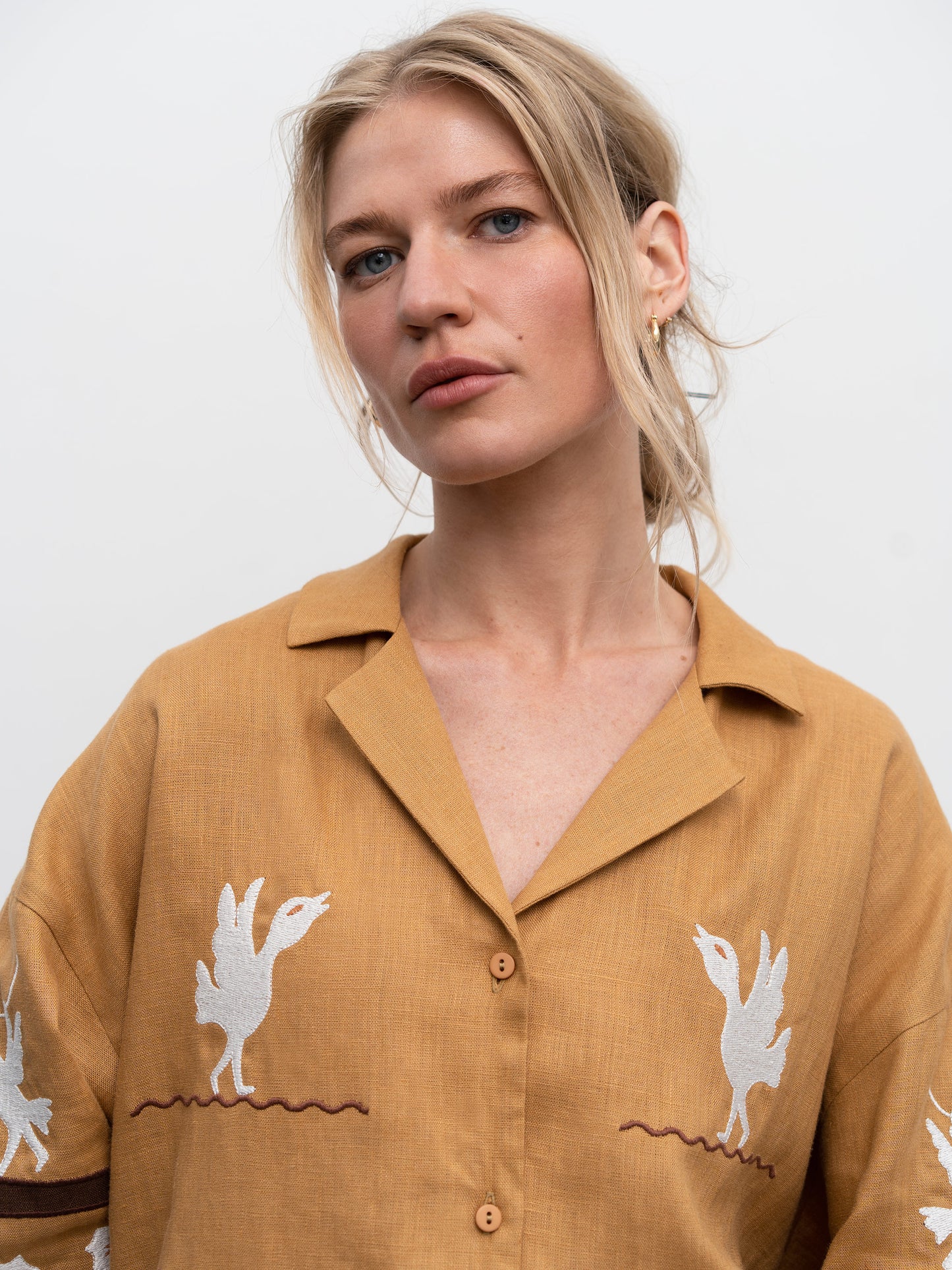 Women's embroidered shirt dedicated to Skovoroda Bayka