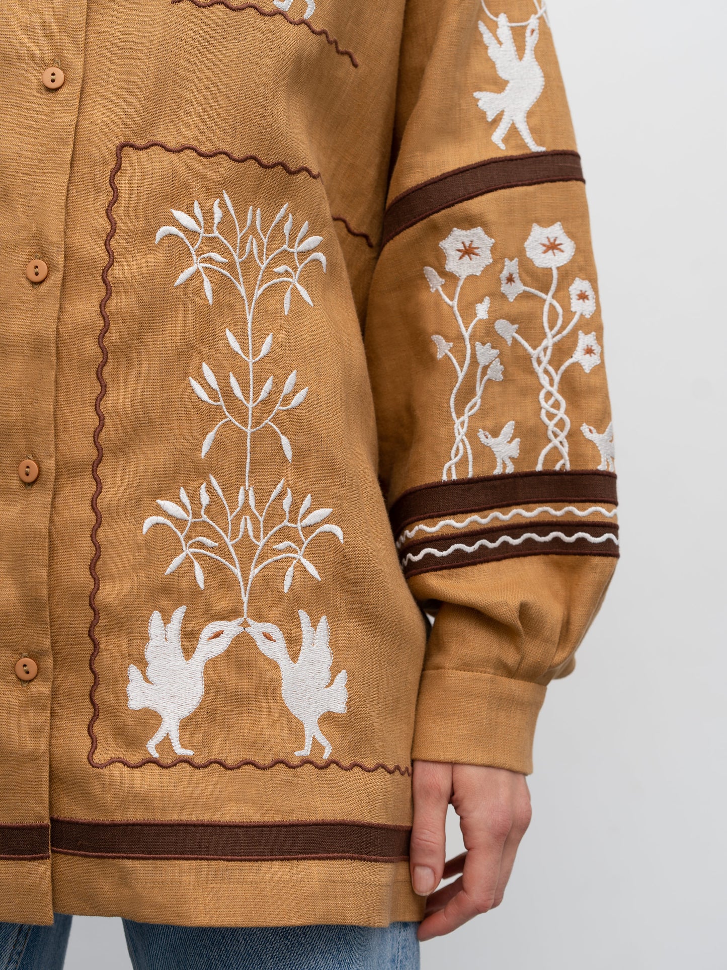 Women's embroidered shirt dedicated to Skovoroda Bayka