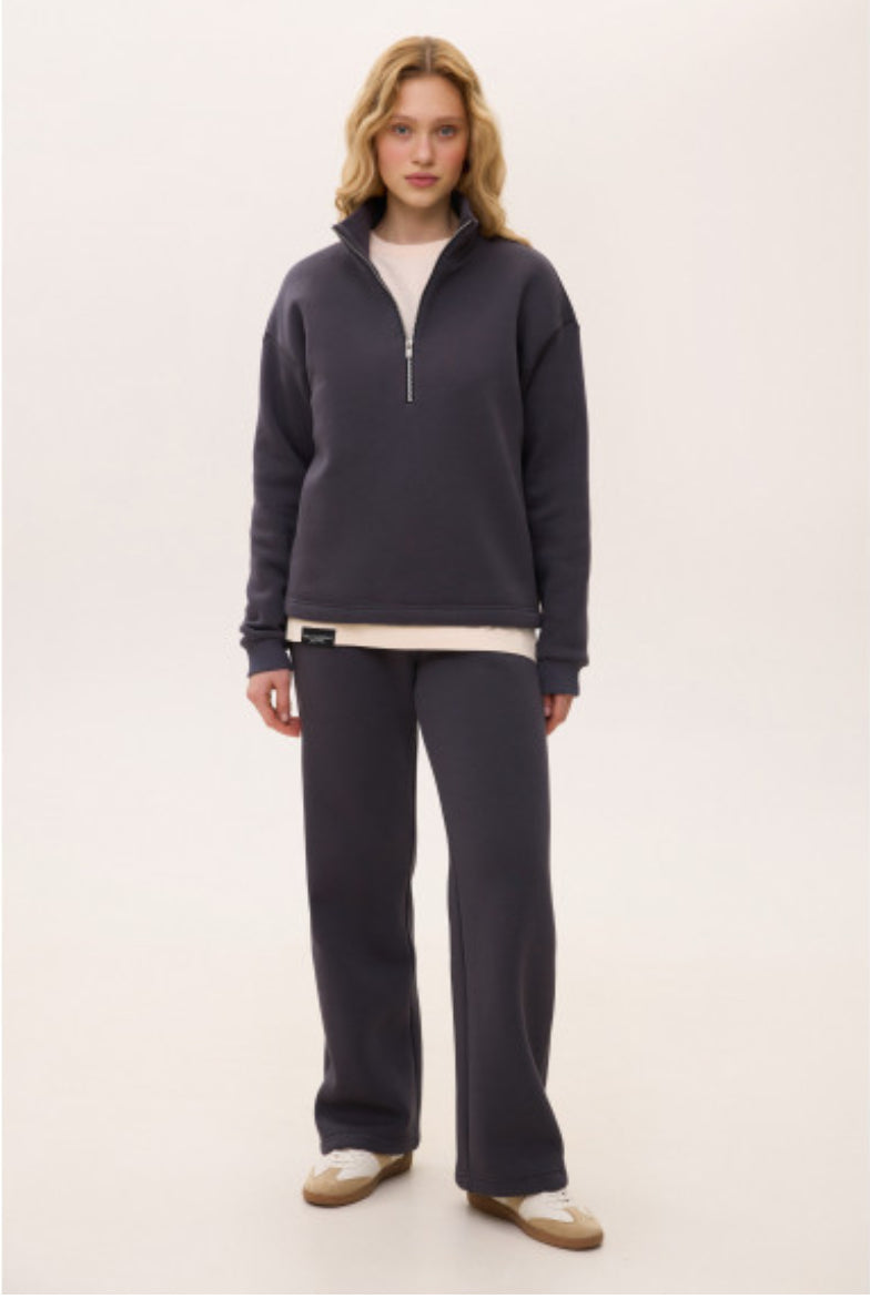 Charcoal Footer Polo Tracksuit