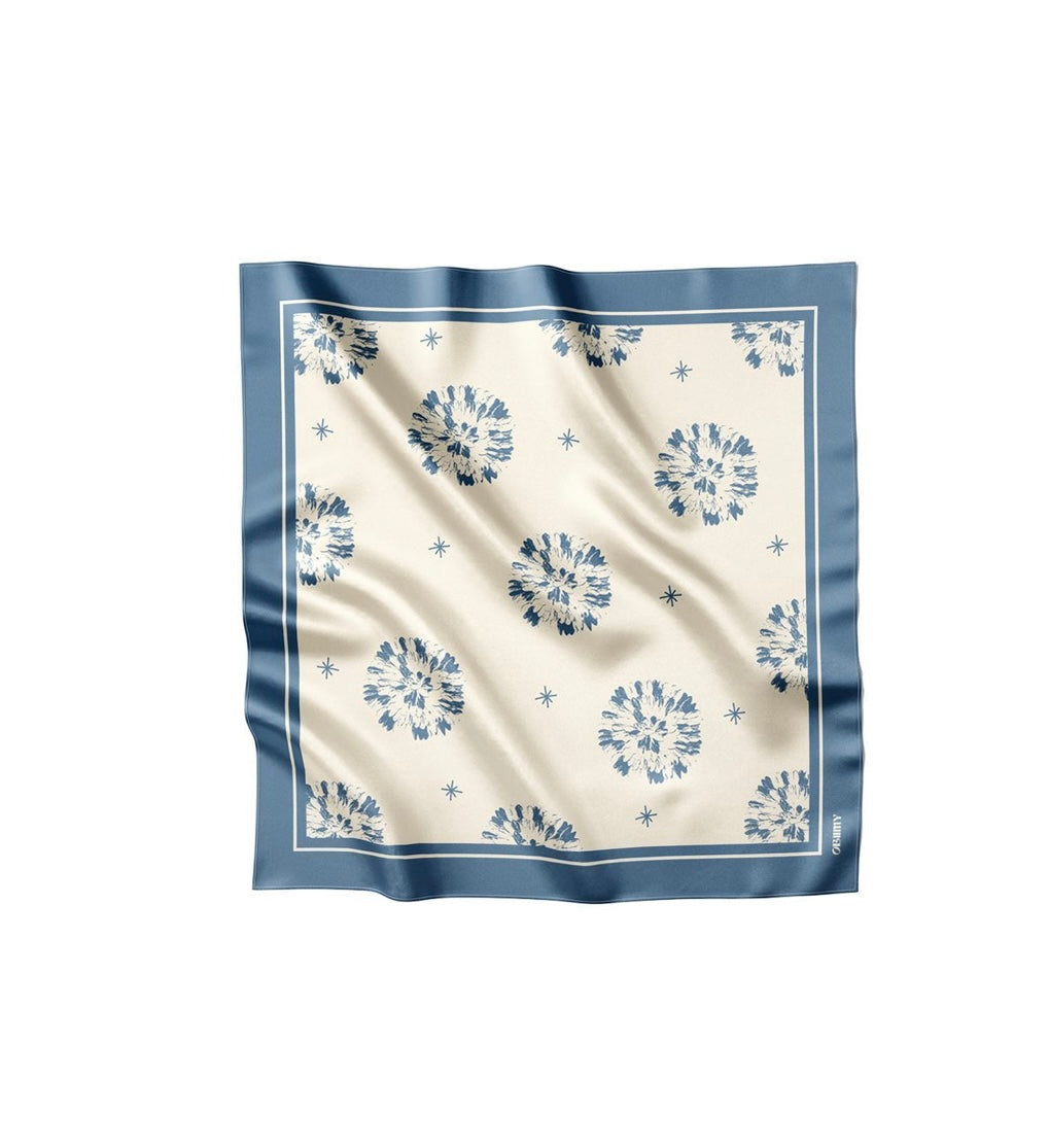 Premium silk scarf "Passion"