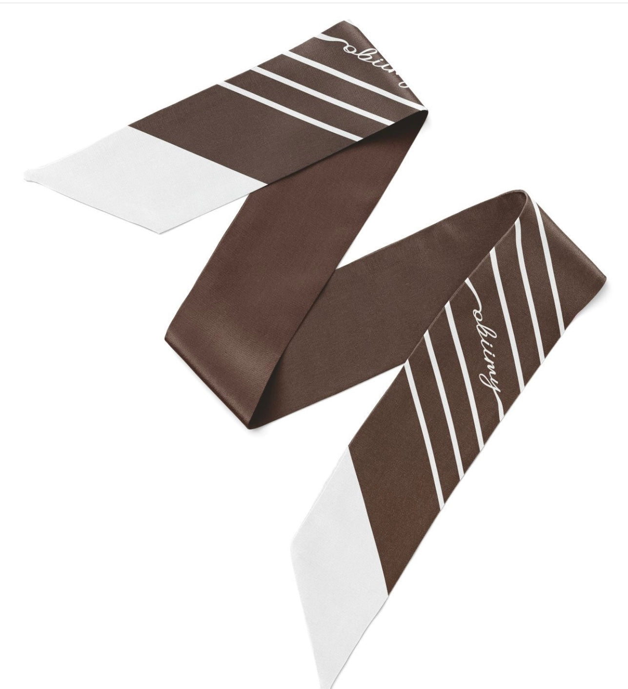 Silk twill "Morning coffee"