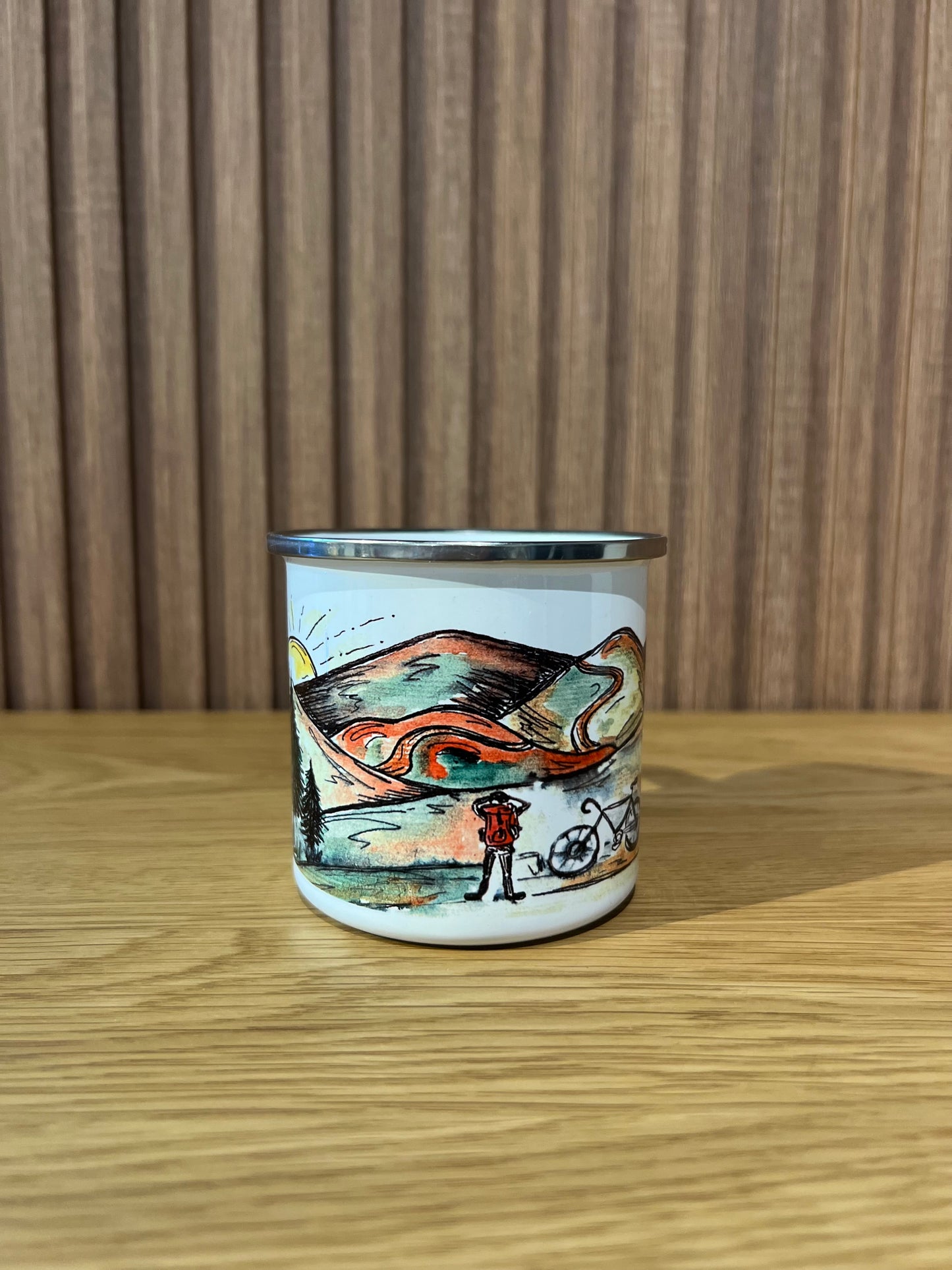 Camping Mug “Hicking”