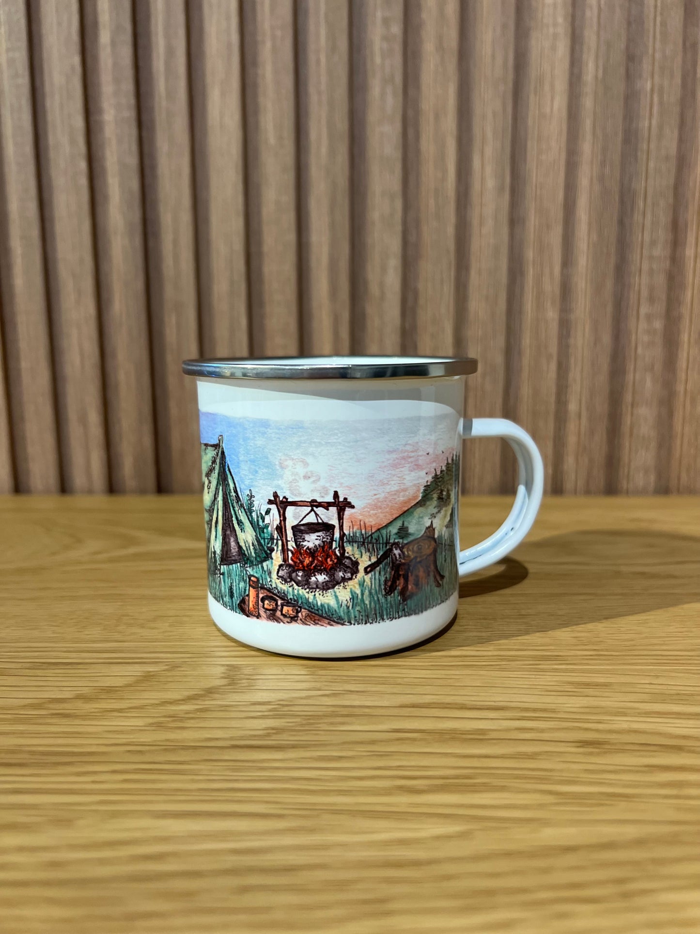 Camping mug “Camping time”