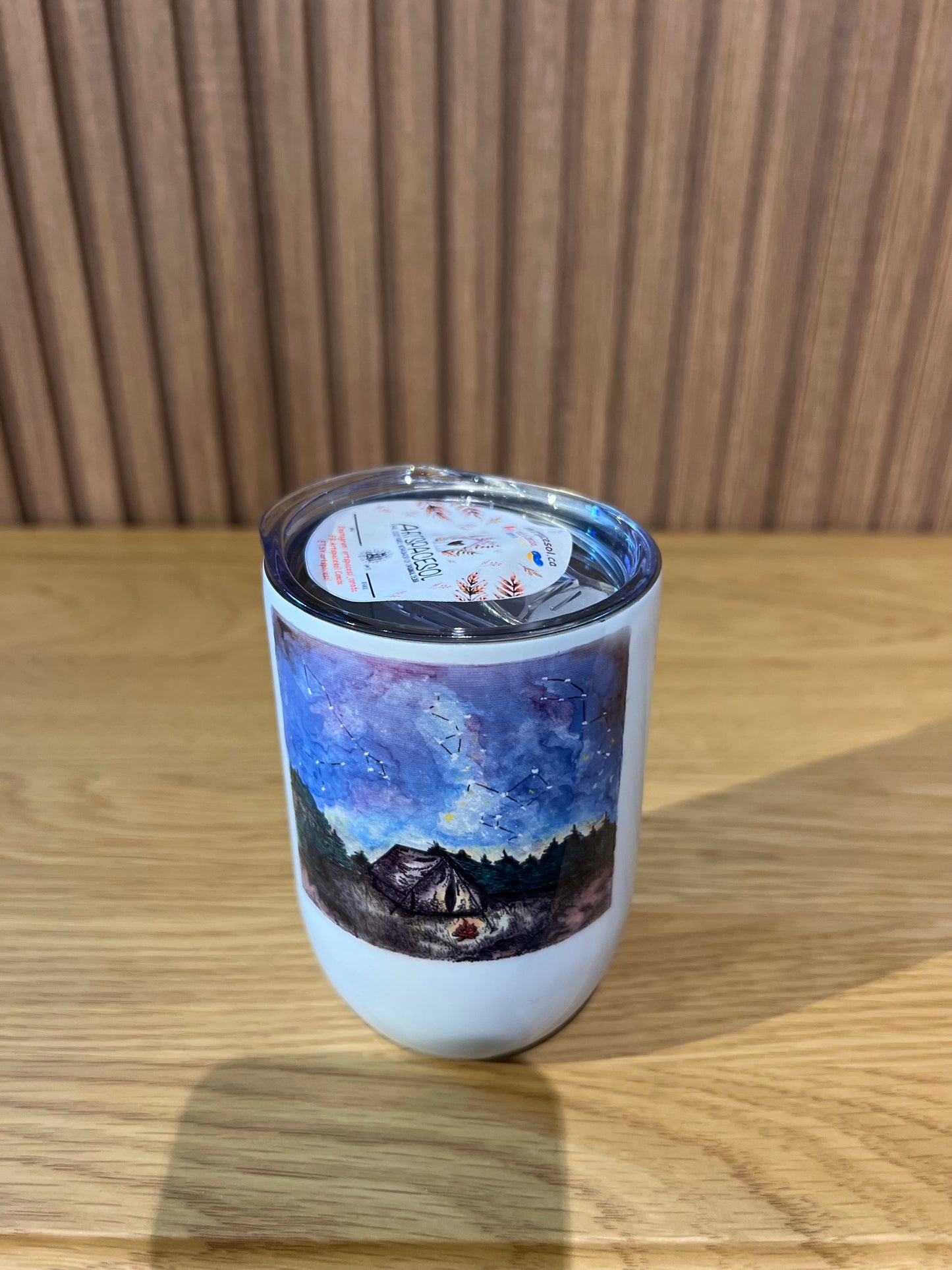 Double wall vacuum mug βTentβ