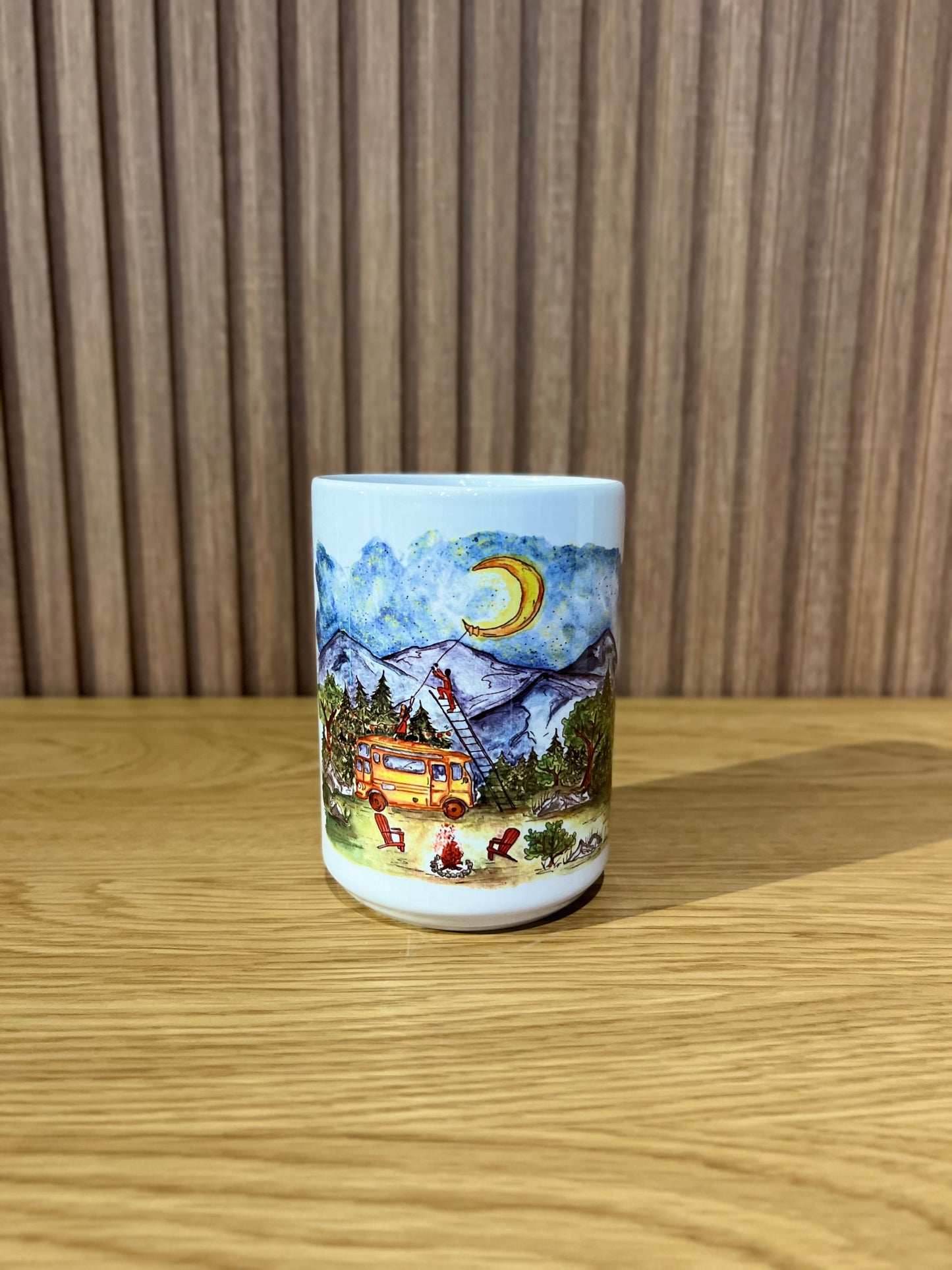Ceramic mug “Camping”
