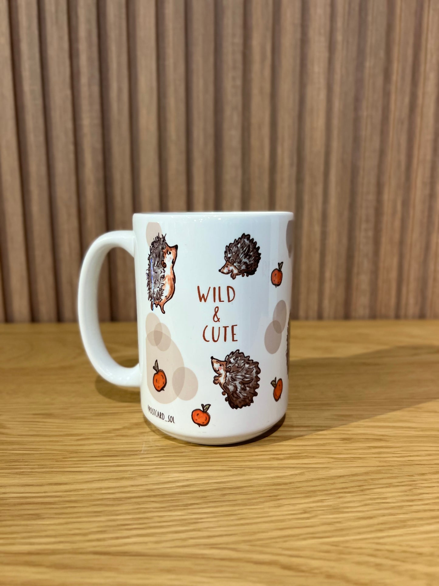 Ceramic mug “Hedgehogs”