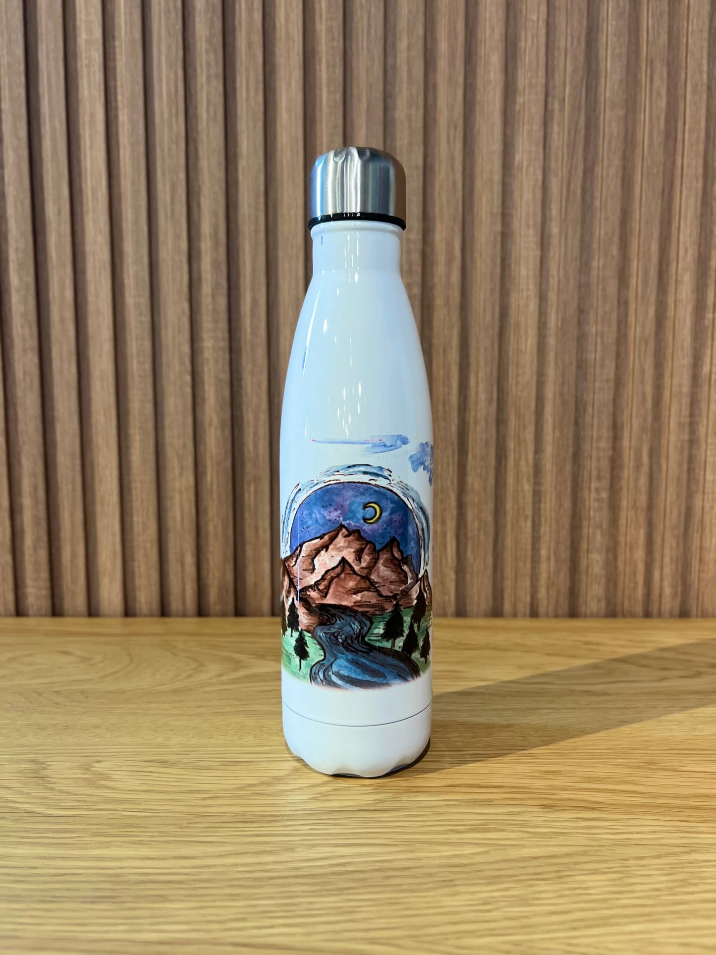 Thermos bottle “ To be alone”