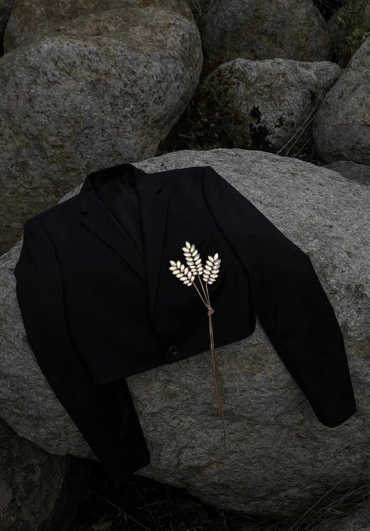 Брошка Три пшениці