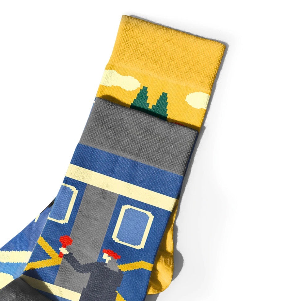 Socks "Kyiv Metro"