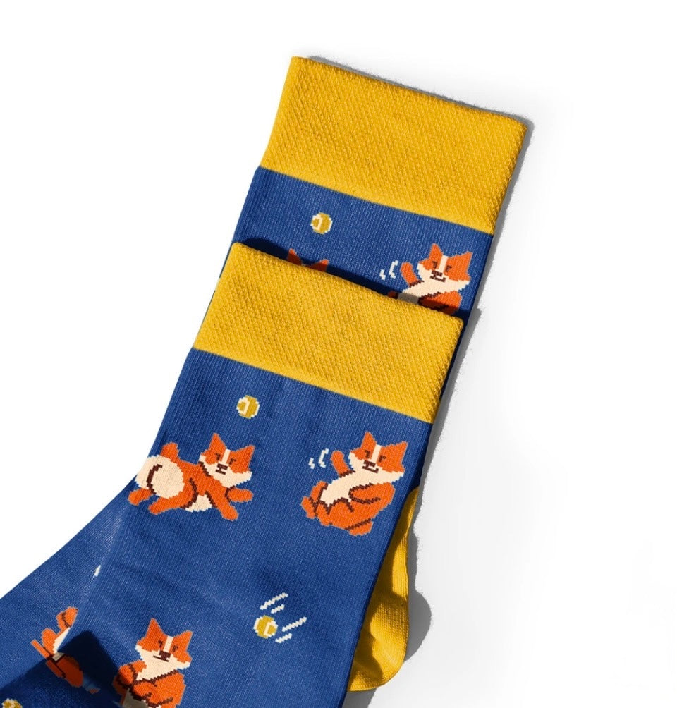 Socks “Corgi”