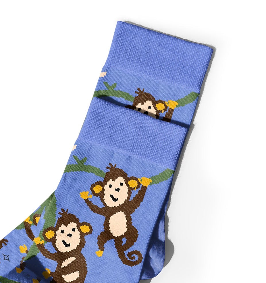 Kidβs socks - Monkey