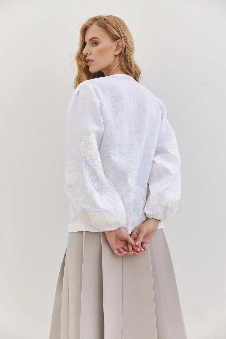 Blouse "Panna" in blue