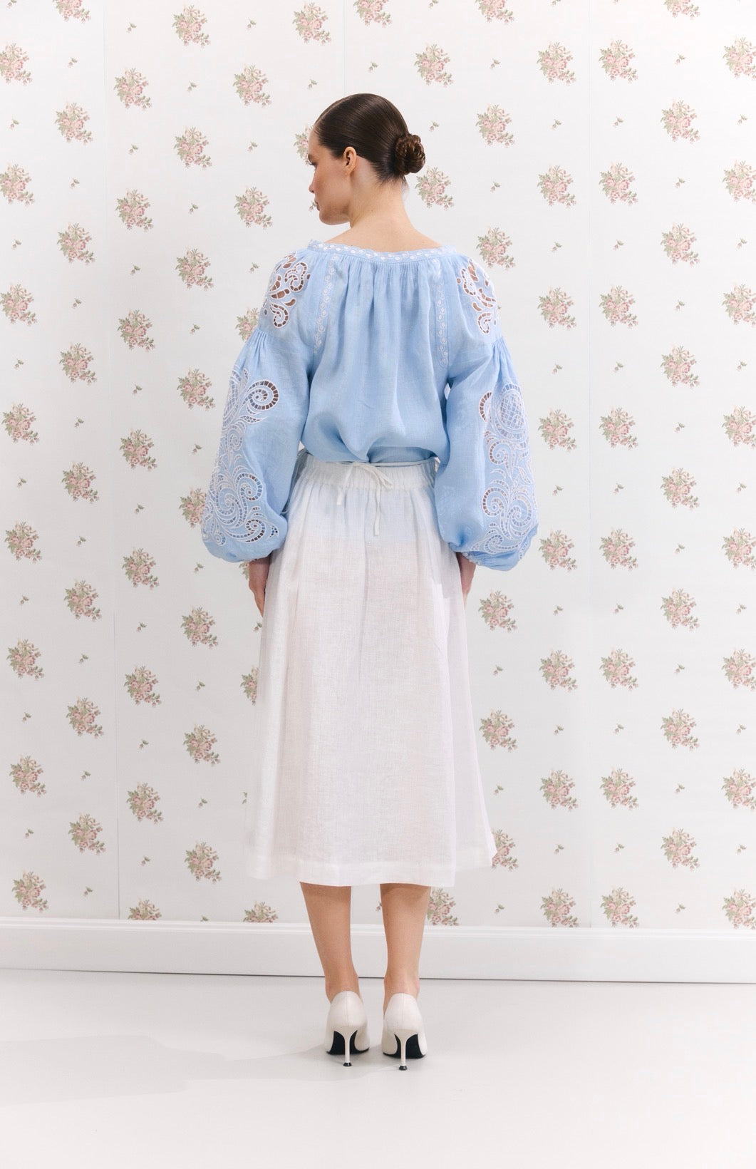 Blouse "Oscar" in blue