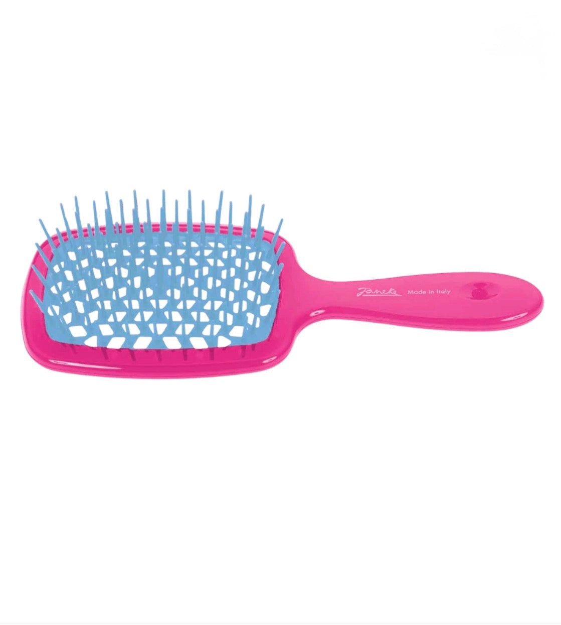 Superbrush small-Fuchsia/neon blue