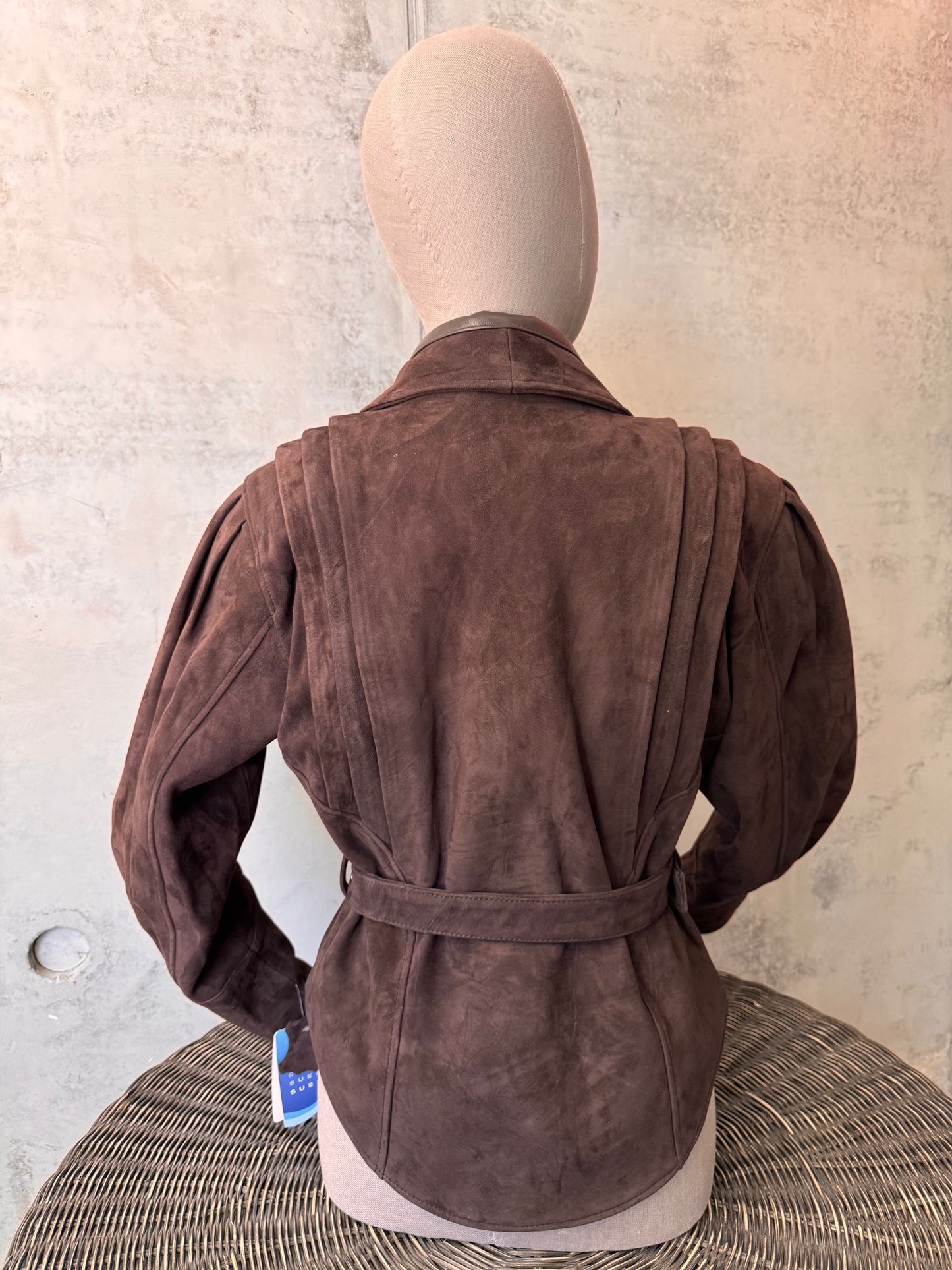Сoffee suede jacket